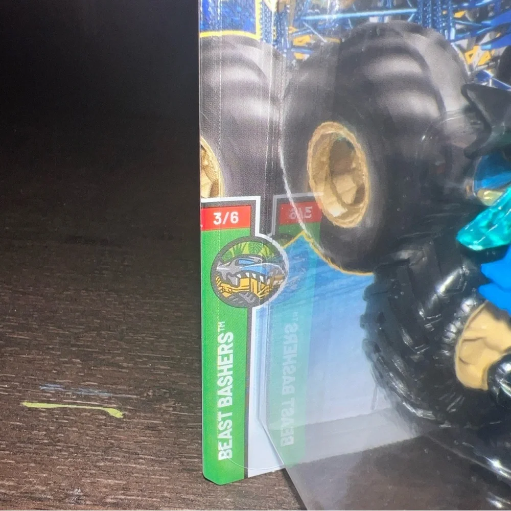 Hot Wheels Leopard Print Monster Truck with Red and Black Accents